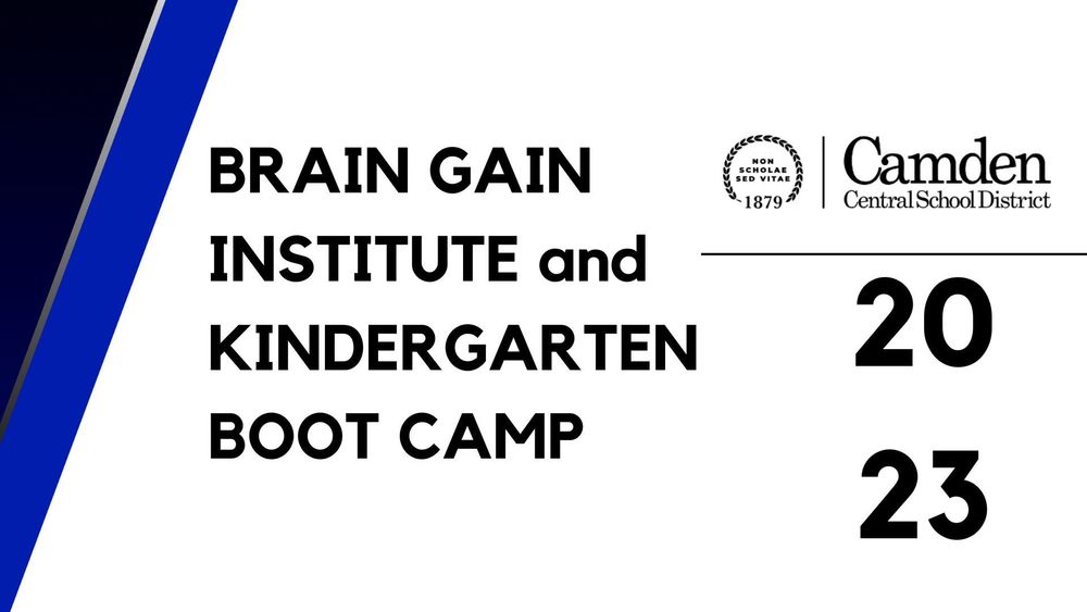  Brain Gain Institute and Kindergarten Boot Camp