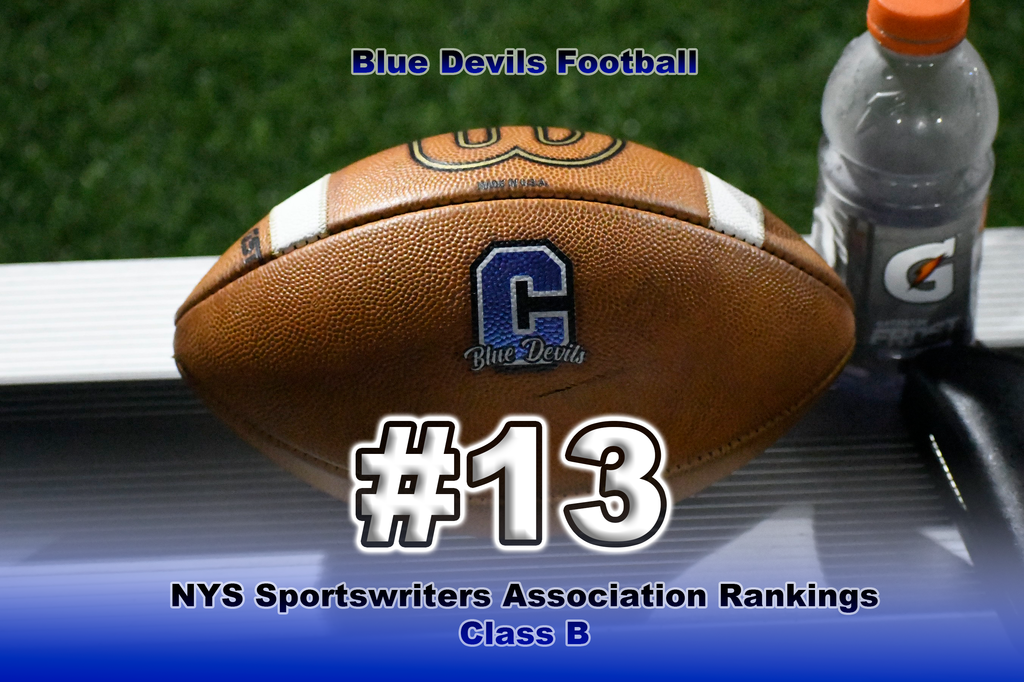 NYS Ranking #13 for Football