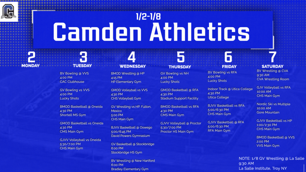 Live Feed | Camden Central School District