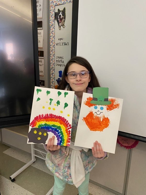CMS St. Patrick's Day in Mrs. Johnson's Class